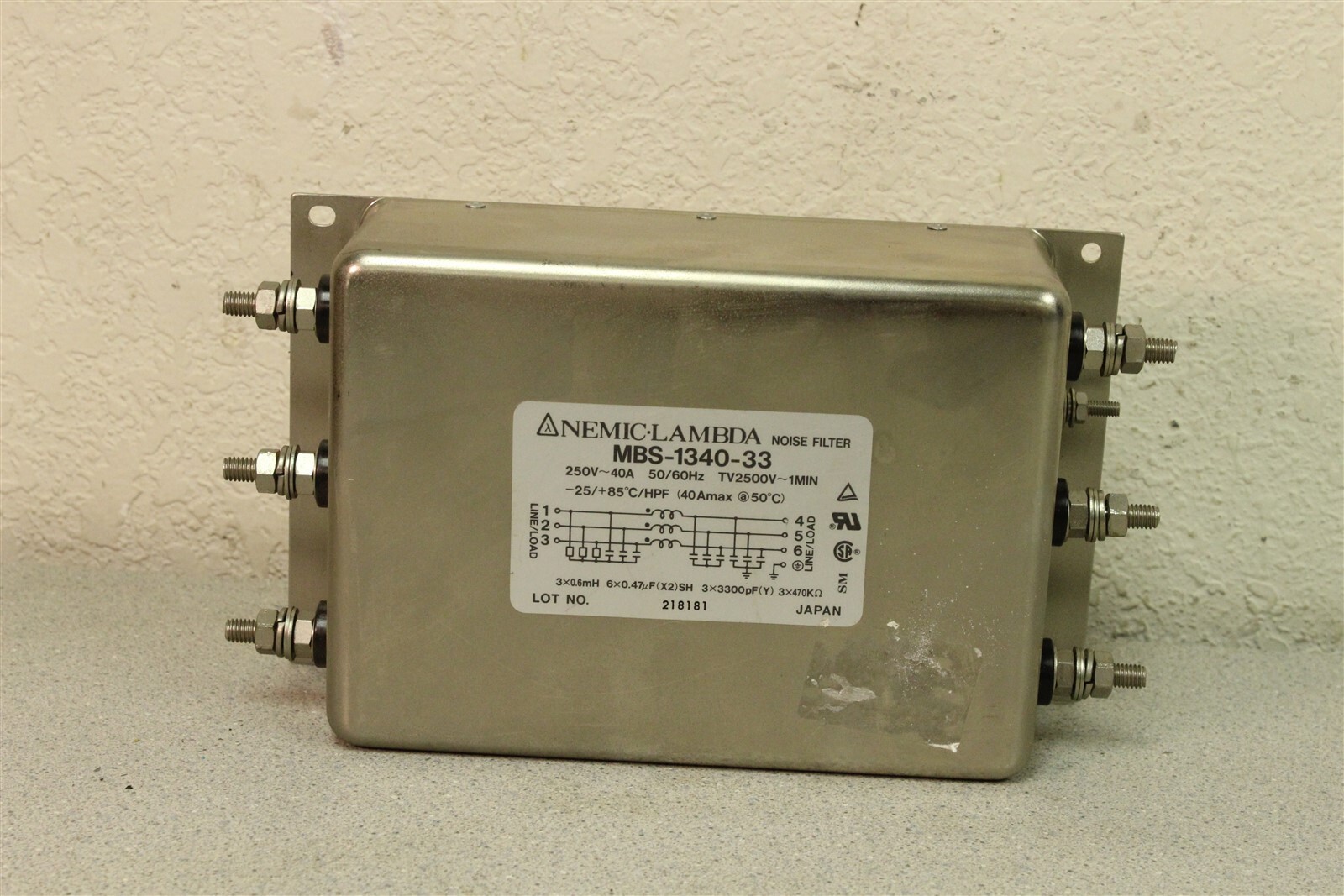 Nemic Lamba Noise Filter MBS-1340-33 *FREE SHIPPING*