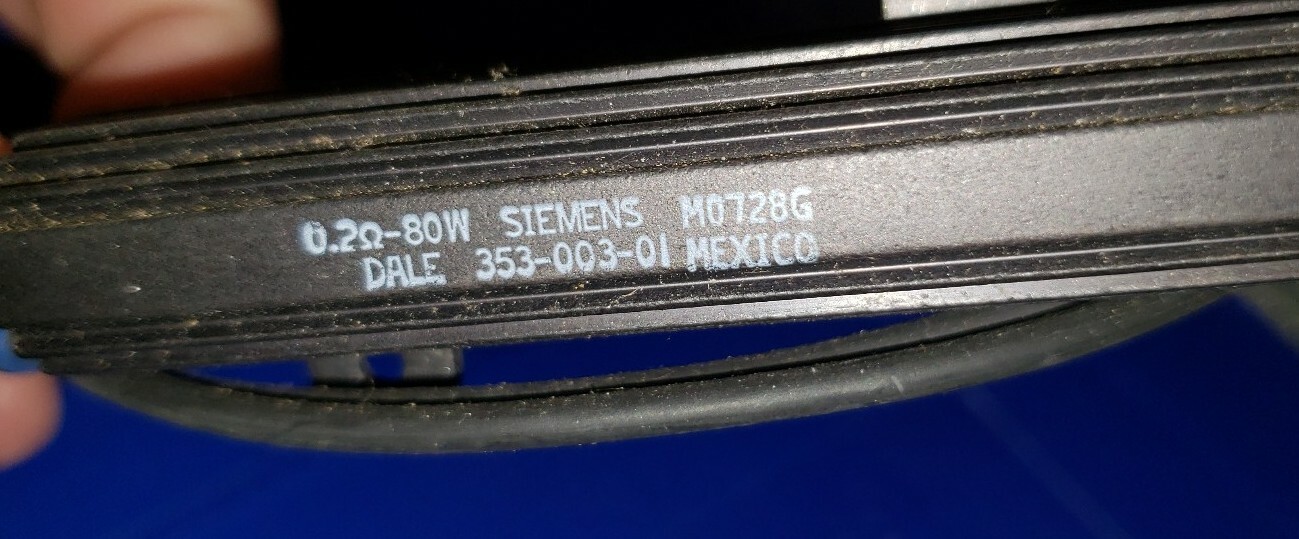 Siemens M0728B DALE 353-004-01/M0728G DALE 353-003-01. #A215