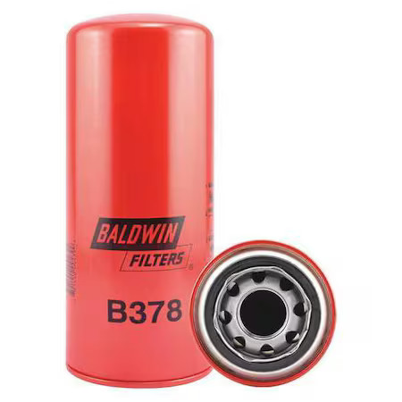 Baldwin Filters B378 Spin-On, 1-1/4″ Thread , 8-23/32″ L