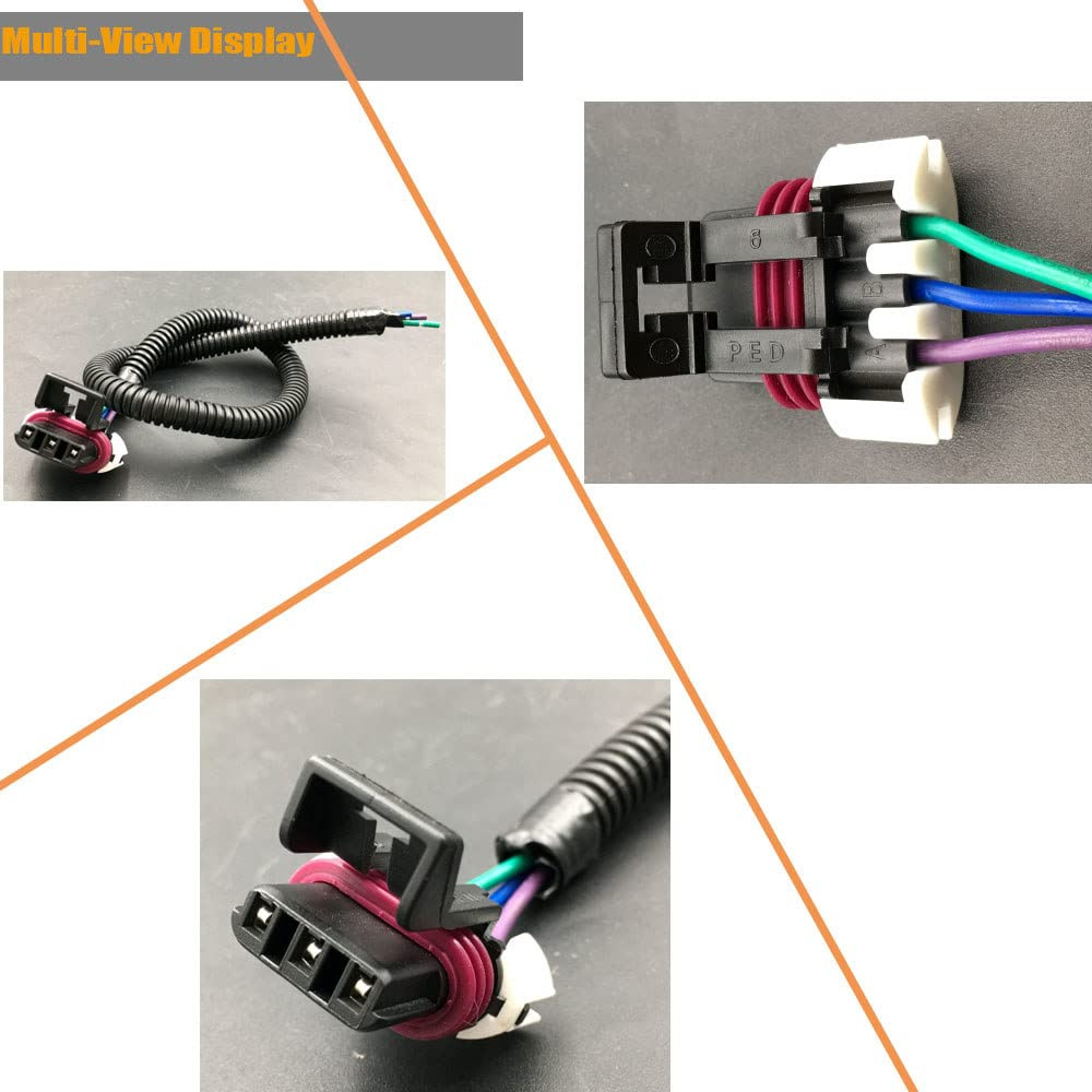 Compatible with Peterbilt & Kenworth Low Coolant Level Sensor Wire Repair End/Pi