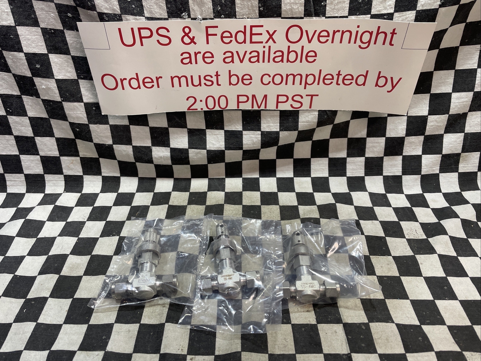 SWAGELOK SS-4MG, SS4MG Medium Flow Metering Valve 1/4″, LOT OF 3 #1639F6