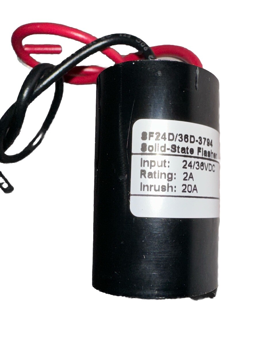 *Single* Littelfuse Solid-State Flasher SF24D/36D-3794 w/ Bracket 75 F.P.M