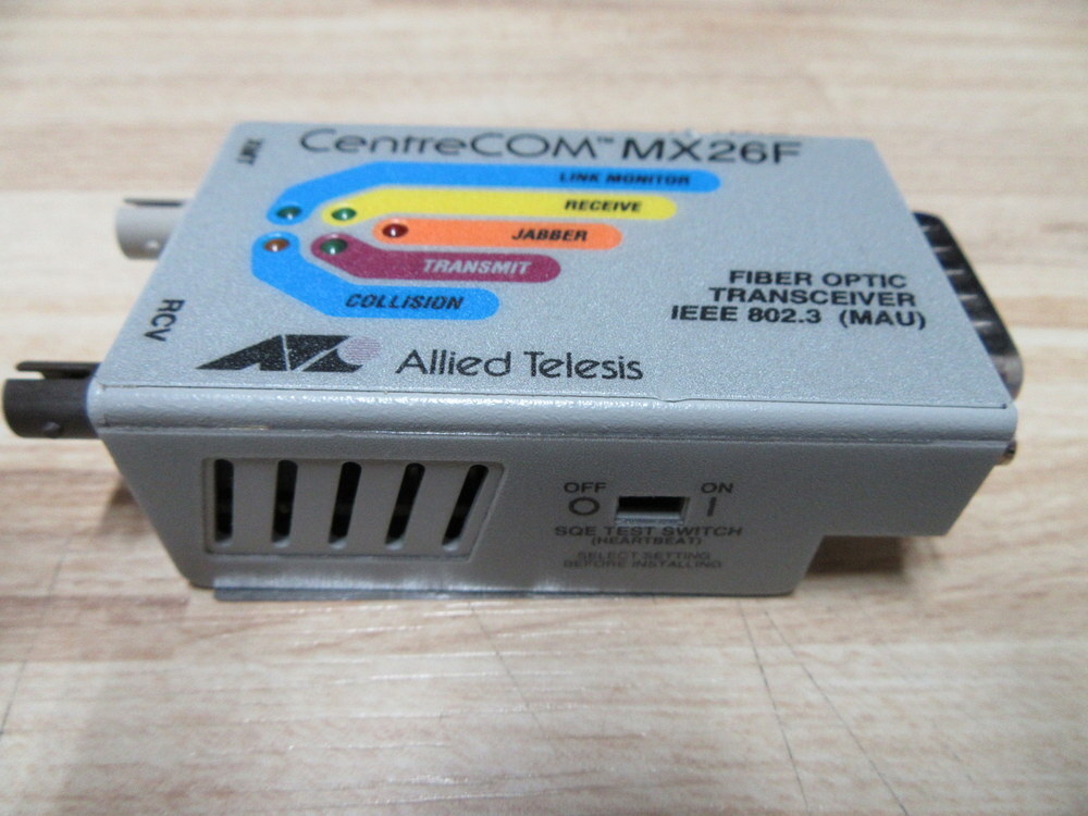 CentreCom AT-MX26F Allied Telesis Transceiver MX26F (Pack of 3)