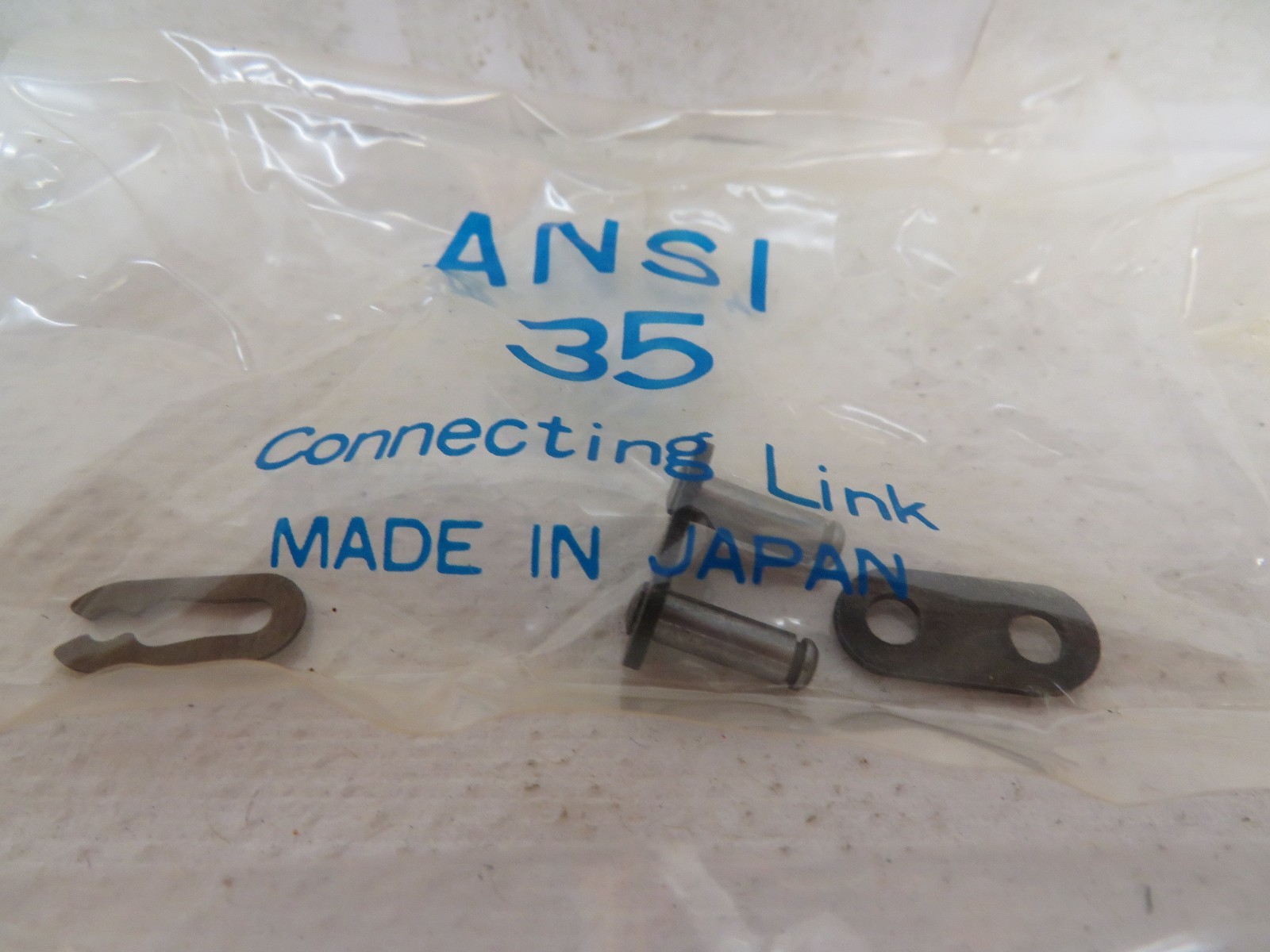 NEW HKK CHAIN 35-1 SPRING CLIP CONNECTING CHAIN LINK “LOT OF 4”