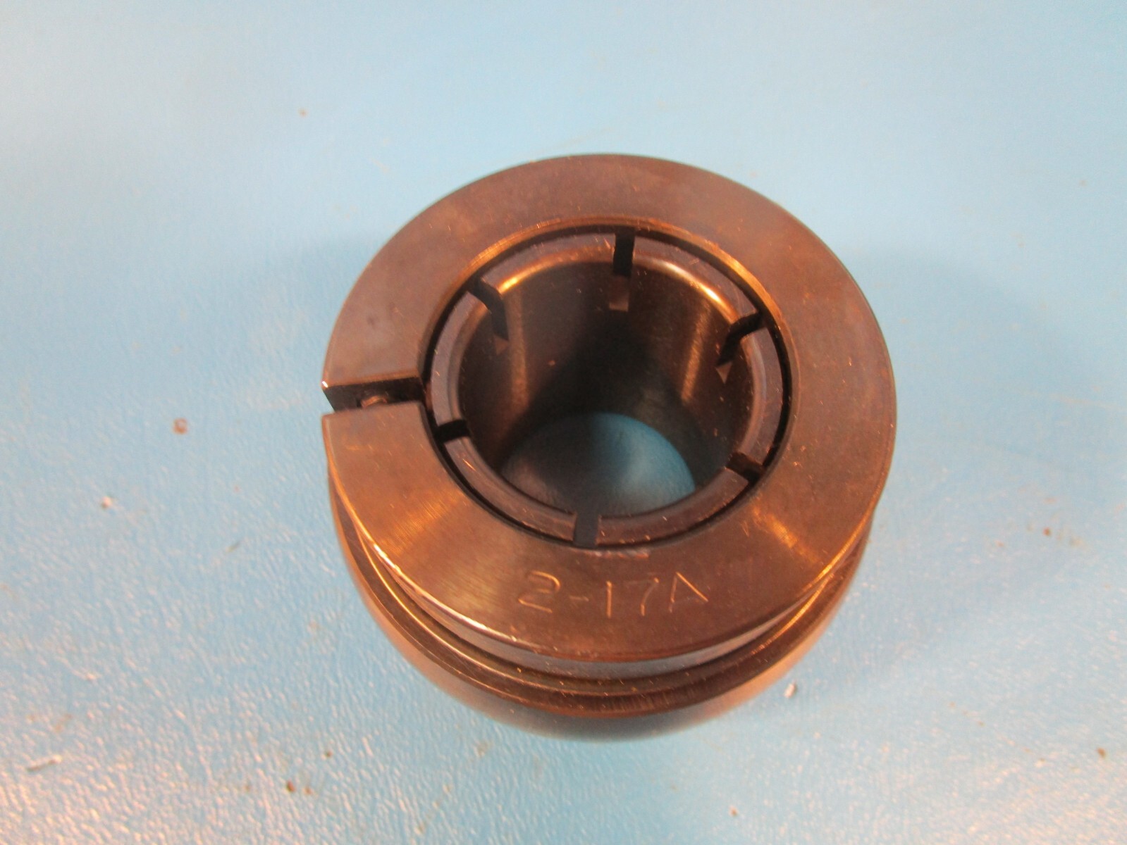 SealMaster 2-14T, Ball Insert Bearing, Black Oxidized, 1-1/4 in ID, Standard
