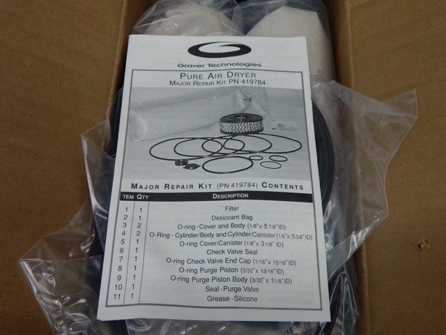 Graver Technologies 419784, 4440013377324, Filter Repair Parts Kit