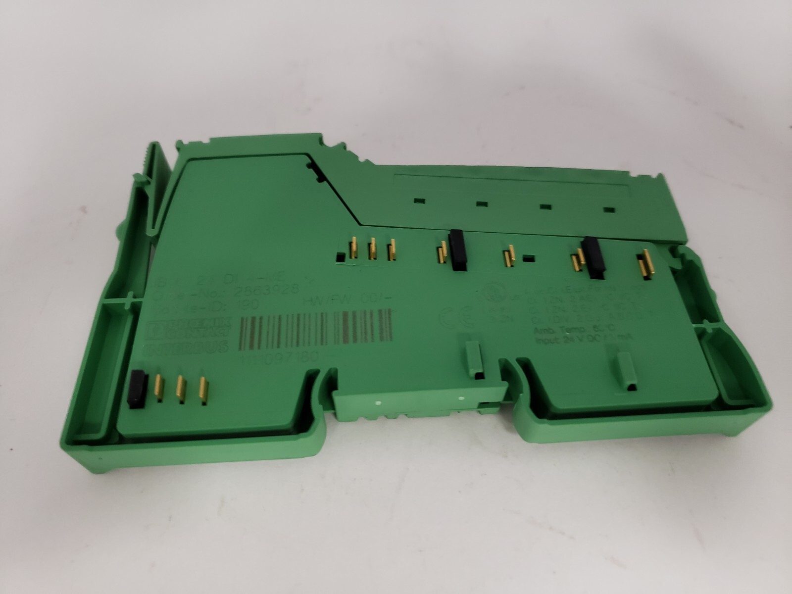 PHOENIX CONTACT IB IL 24 DI 4-ME DIGITAL INPUT TERMINAL 24V DC NNB