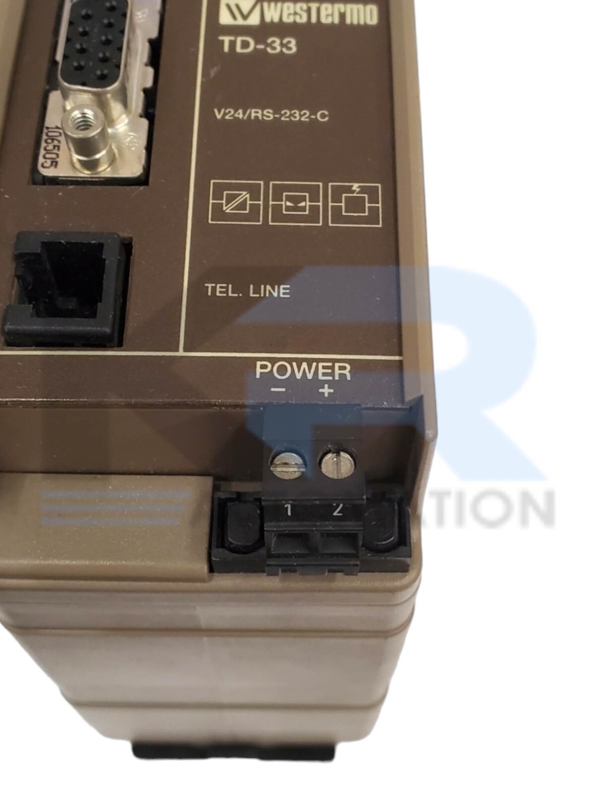 TESTED Westermo TD-33/V90 US Industrial Tele Modem 36V 1.7W RS-232 3179-0010