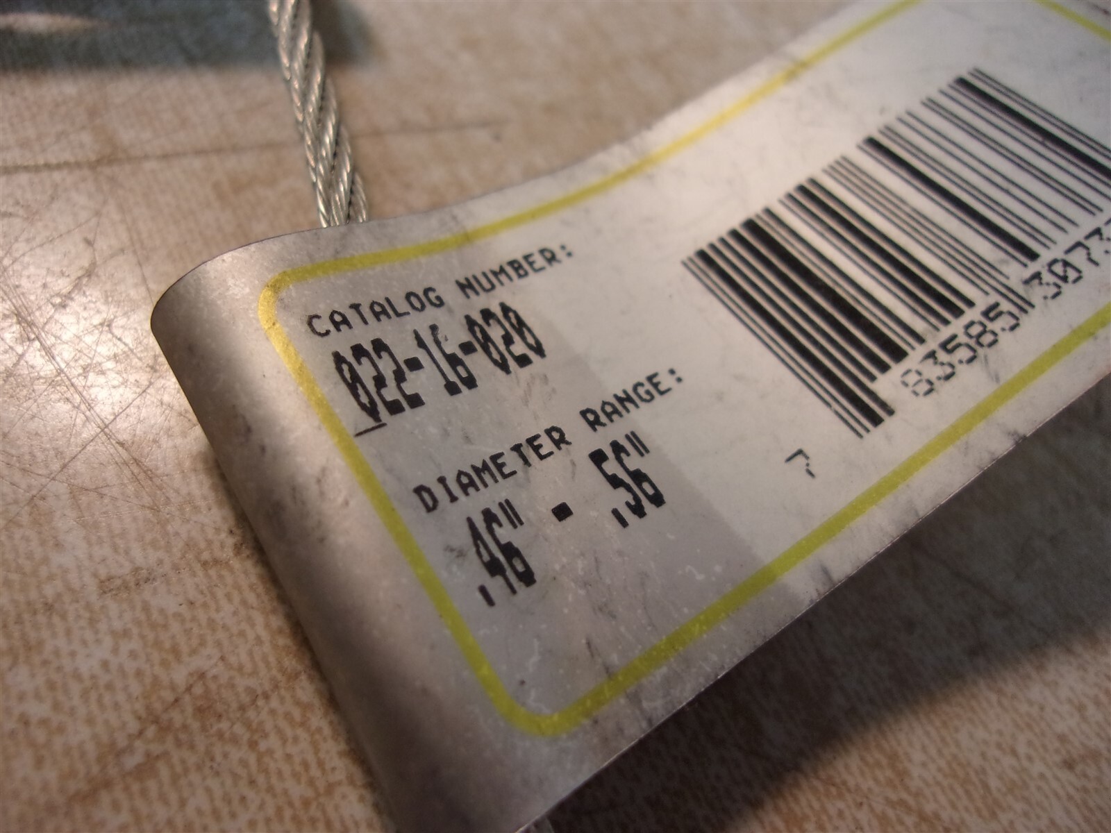 NEW Hubbell Kellems 022-16-020 Cord Grip .46″ range .56″ *FREE SHIPPING*