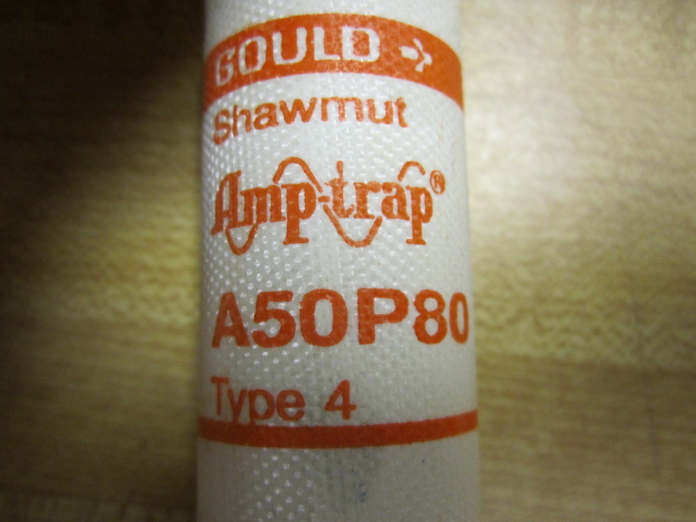 Gould Shawmut Ferraz A50P80-4 Mersen Fuse A50P80 (Pack of 2)
