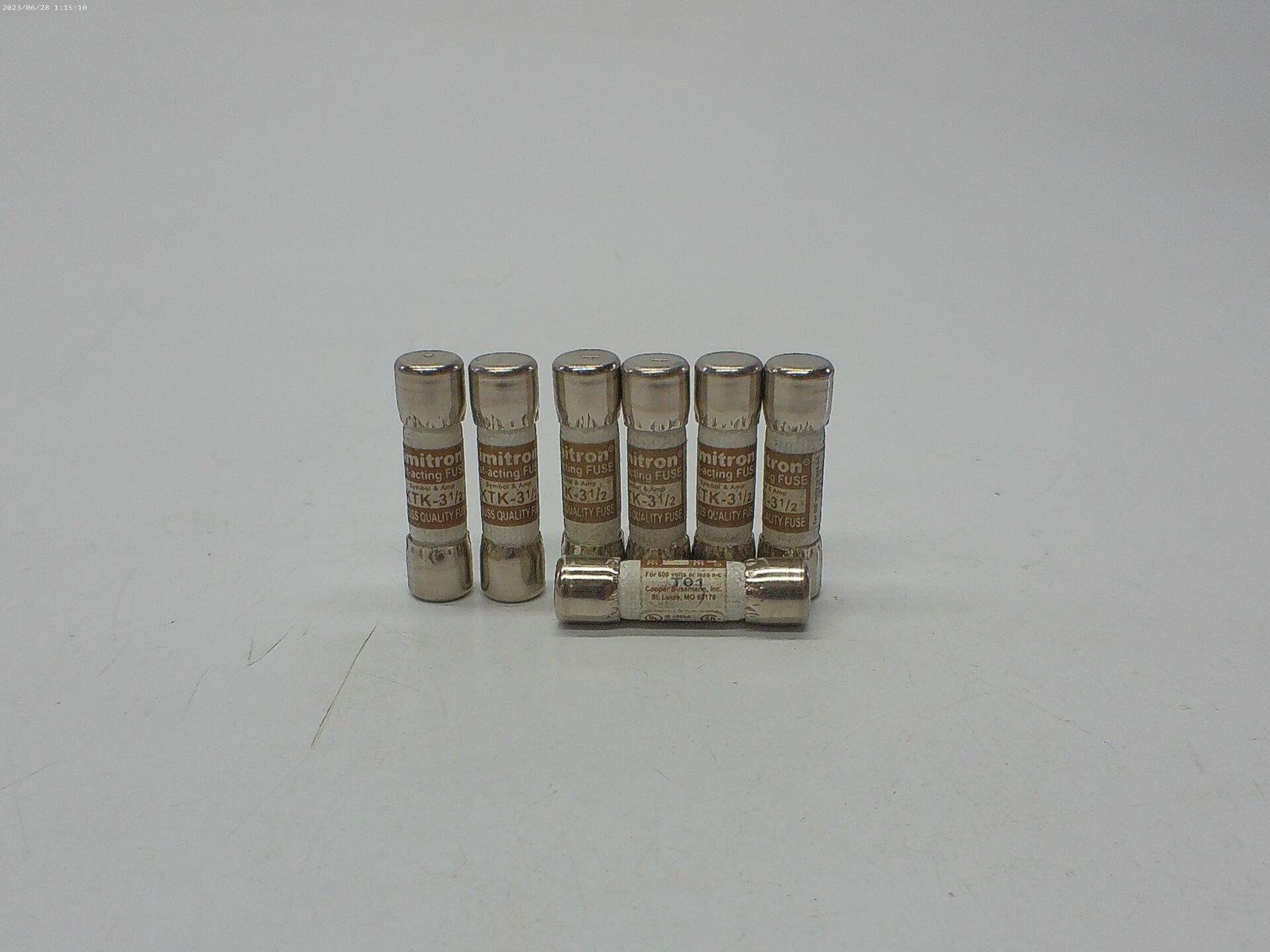 LIMITRON KTK-3-1/2 FUSE LOT OF 7 NSNP