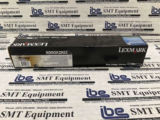 Lexmark Black High Yield Toner Cartridge – X950X2KG – 3058146 w/Warranty