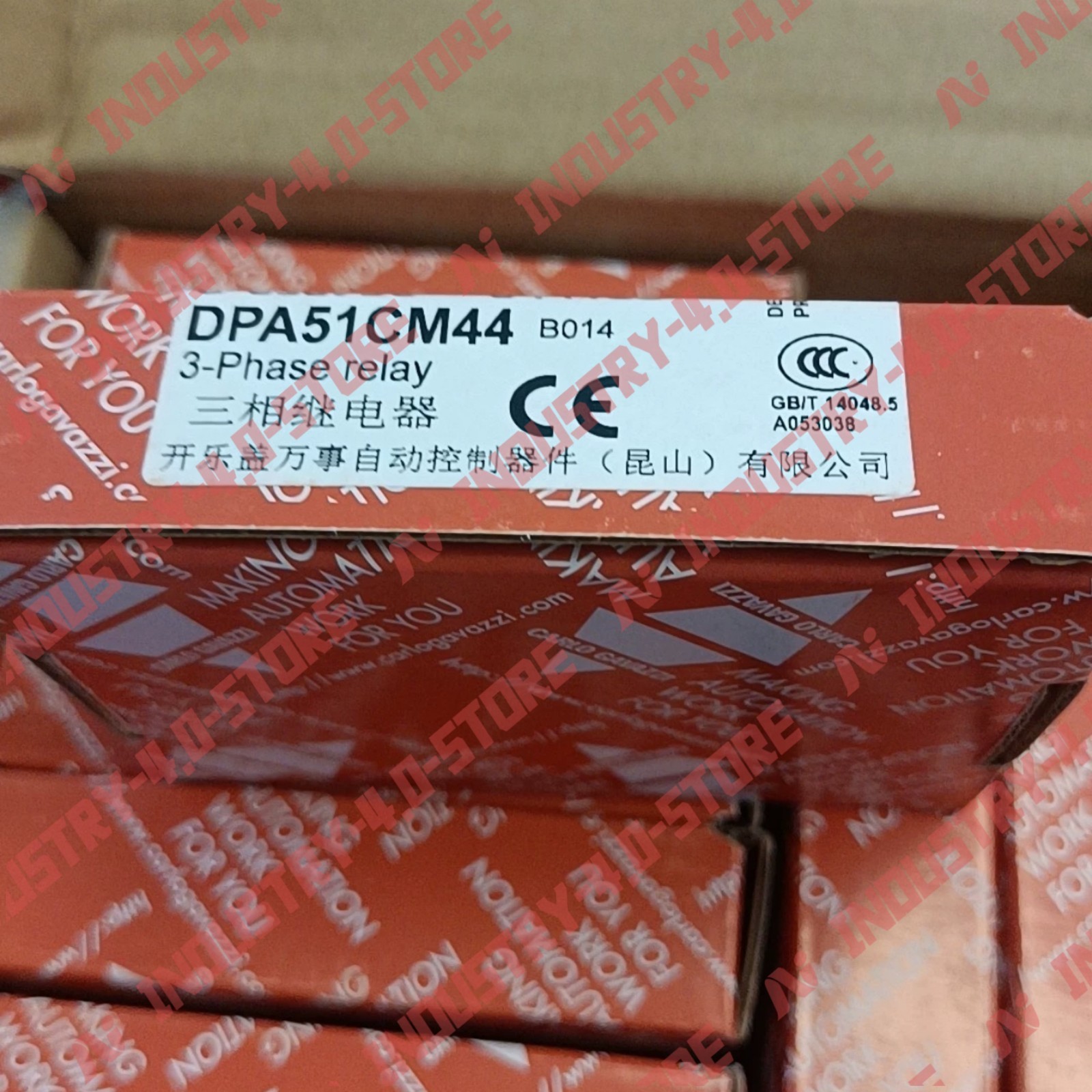 Carlo Gavazzi DPA51CM44B014 Three-Phase Relay#1pcs new in box