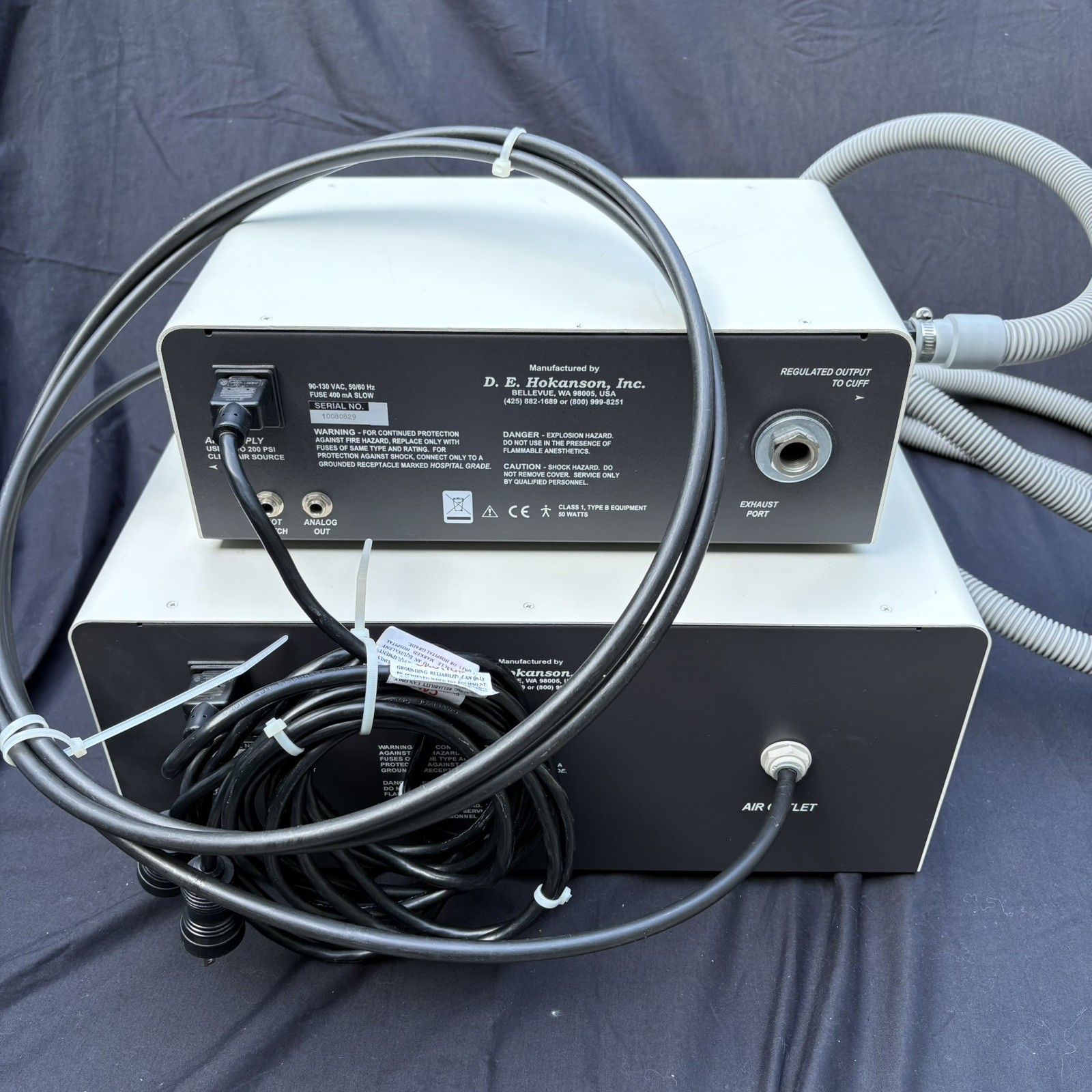 Hokanson E20 Rapid Cuff Inflator w/Hose and Power Cord Hokanson Air Pump Combo