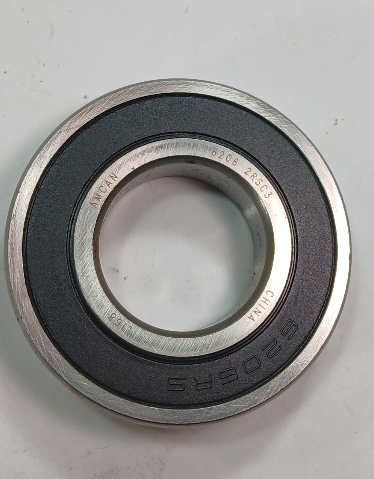 1 NEW AMCAN 6206 2RSC3 RADIAL DEEP GROOVE BALL BEARINGS NNB ***MAKE OFFER***