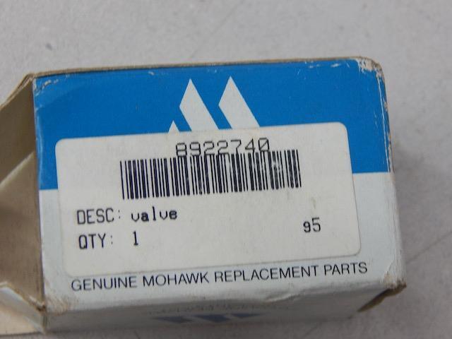 Mohawk 8922740, ​Oil Pressure Regulating ​Valve