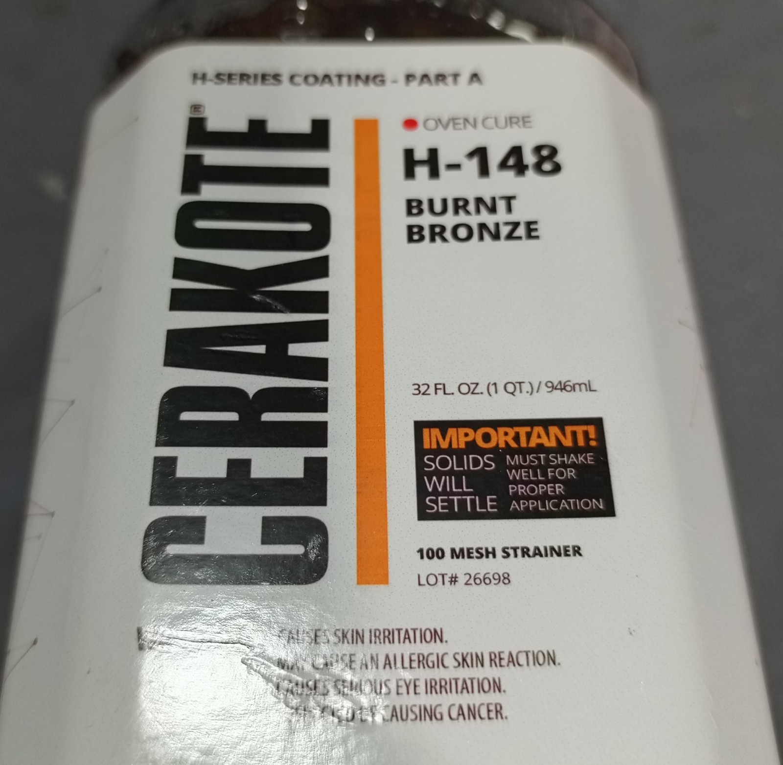 Cerakote H-148 Burnt Bronze 32 Fl Oz