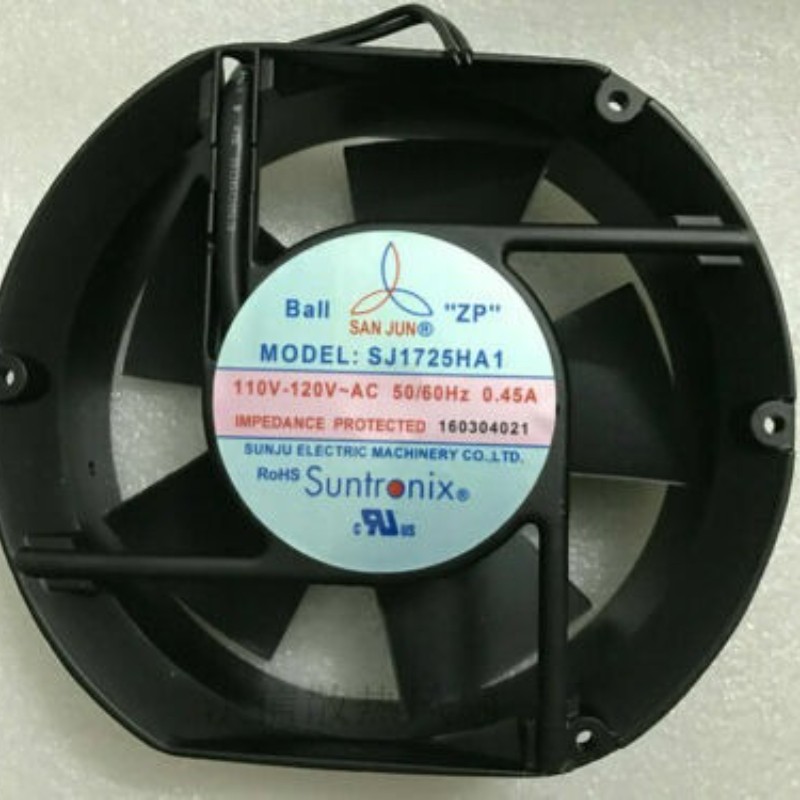 1pcs Compatible Suntronix SAN JUN SJ1725HA1 110V-120V 0.45A 17251 cooling fan