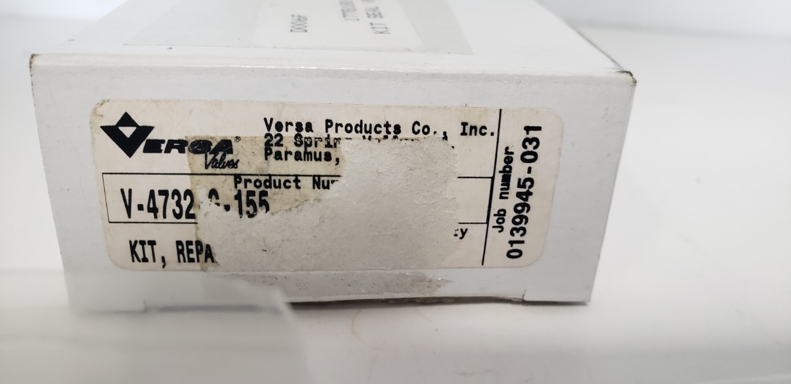 VERSA V-4732-155 UNIVERSAL VALVE REPAIR KIT, NIB