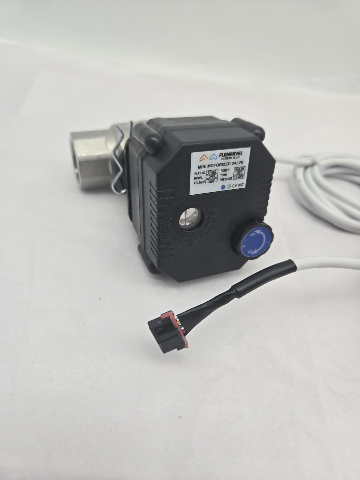 Flomavel FH-MO DN20 3/4” 5V 12 24V 110 220V Mini Elec Motorized Valve 5 Wire New