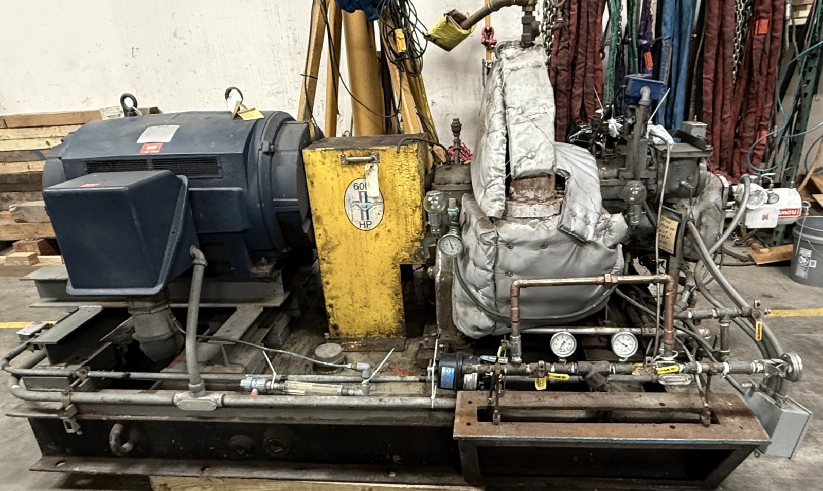 350 KW Steam Turbine Generator set 480 v 3 phase 60 hz Elliott DYRPG