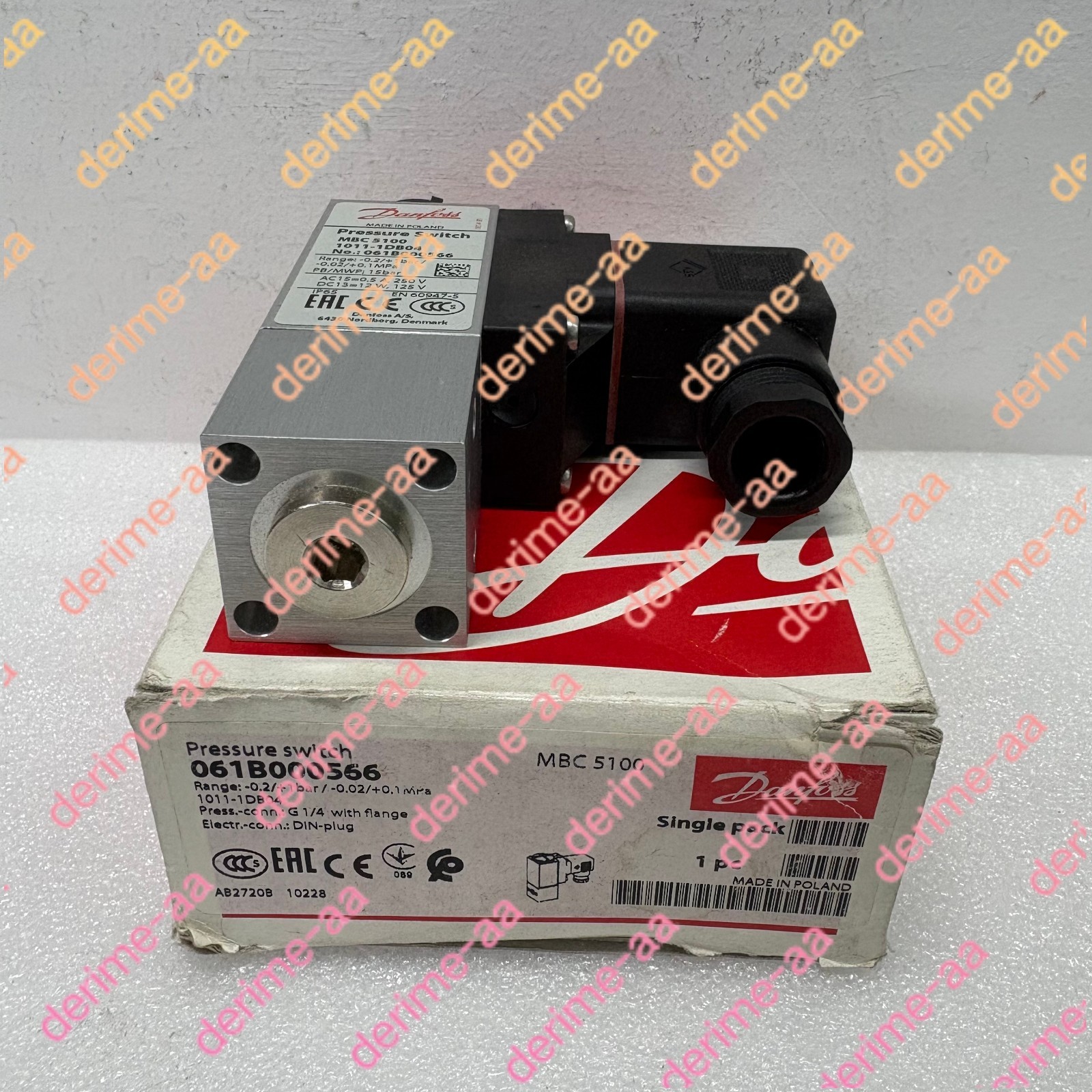 Danfoss MBC5100 1011-1DB04 061В000566 pressure switch#1pcs new in box
