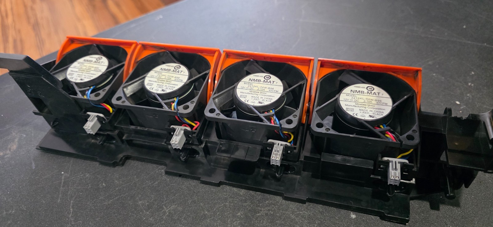 4 Fan Assembly PR-970-Bracket PFC0612DE-Fan