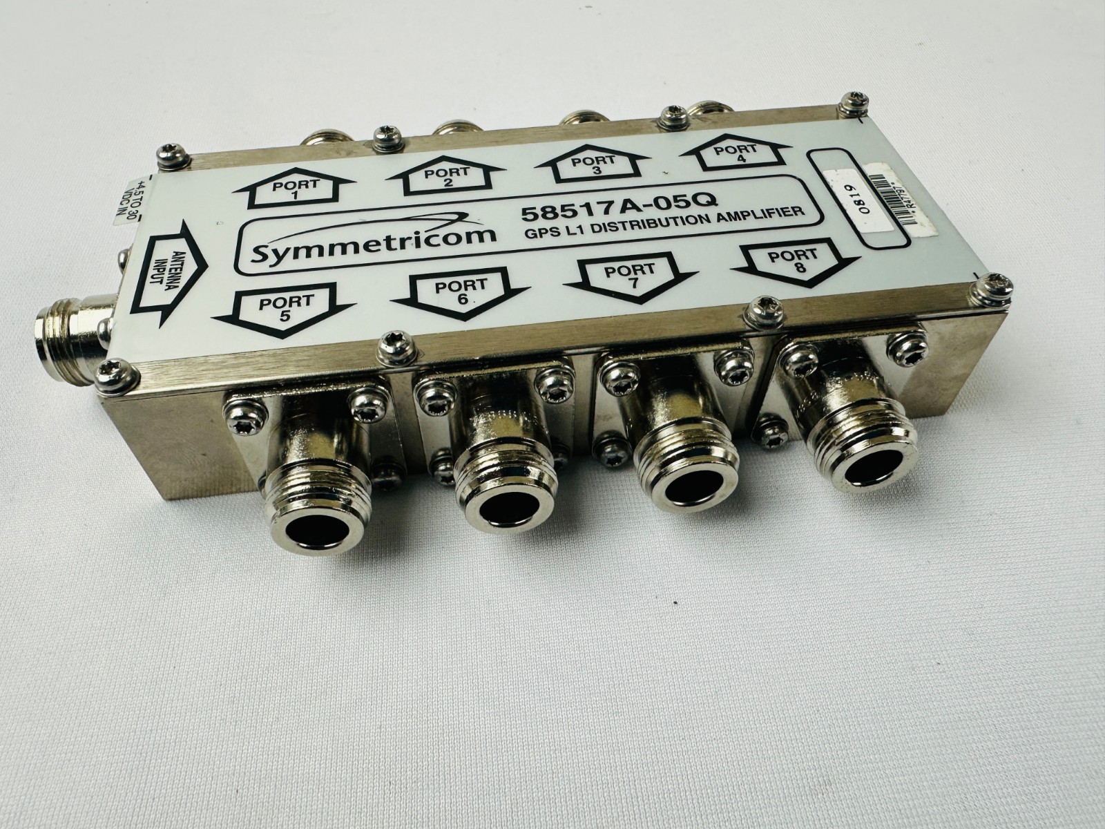 Symmetricom 58517A-05Q GPS L1 Distribution Amplifier