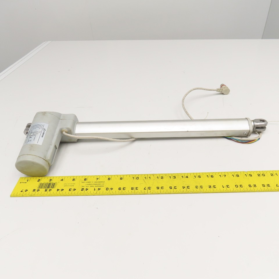 TiMotion TA-23 Series Actuator Cylinder 24VDC 5000N Push 24″ OAL Parts/Repair