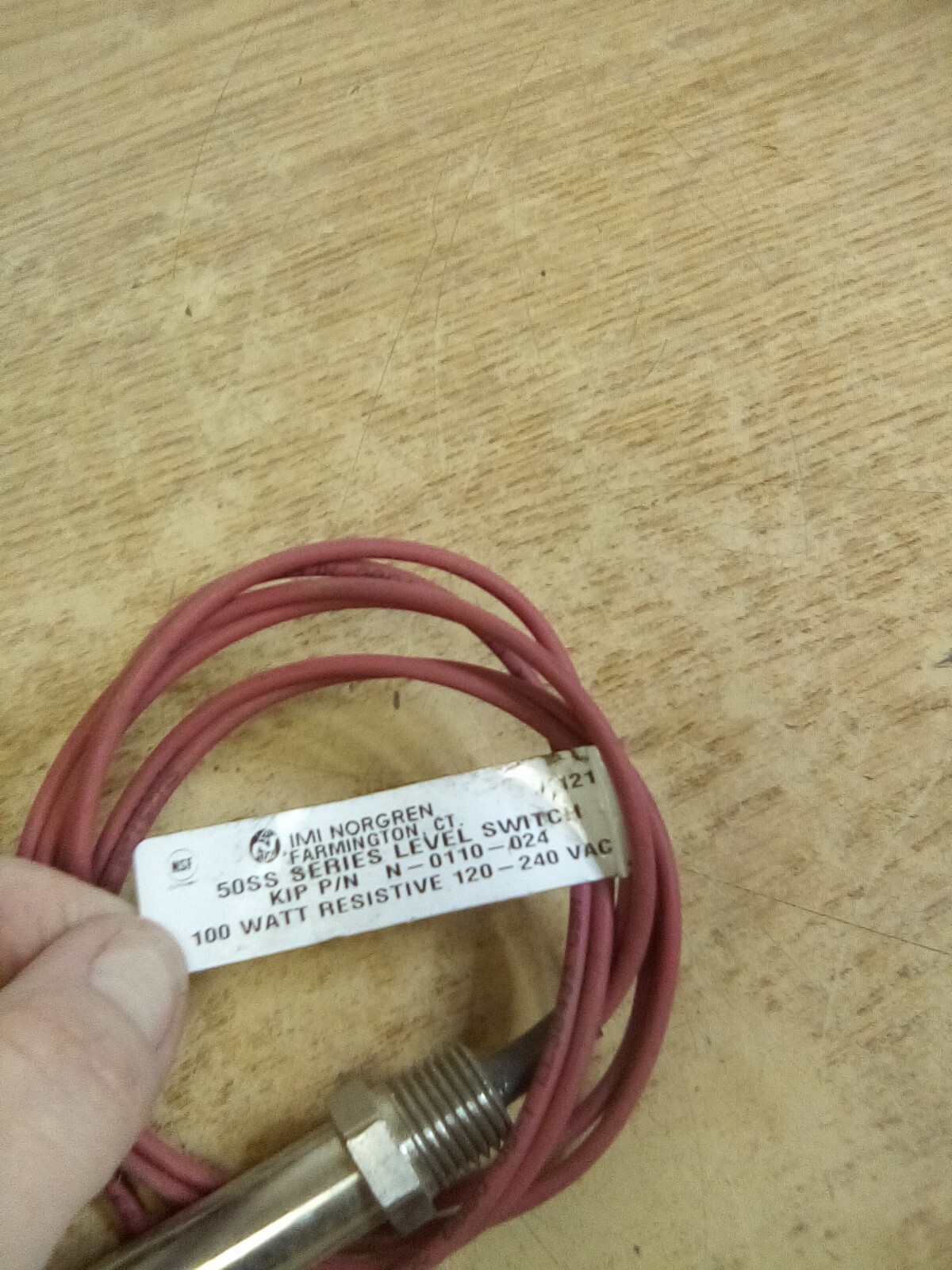 IMI Norgren 50SS Series Level Switch N-0110-024 100 Watt