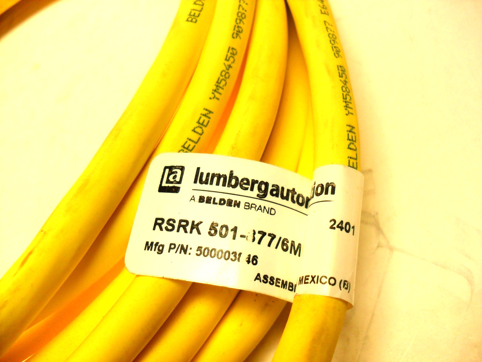 Lumberg automation RSRK 501-877/6M – 6M long P/N 500003846 NEW USA seller