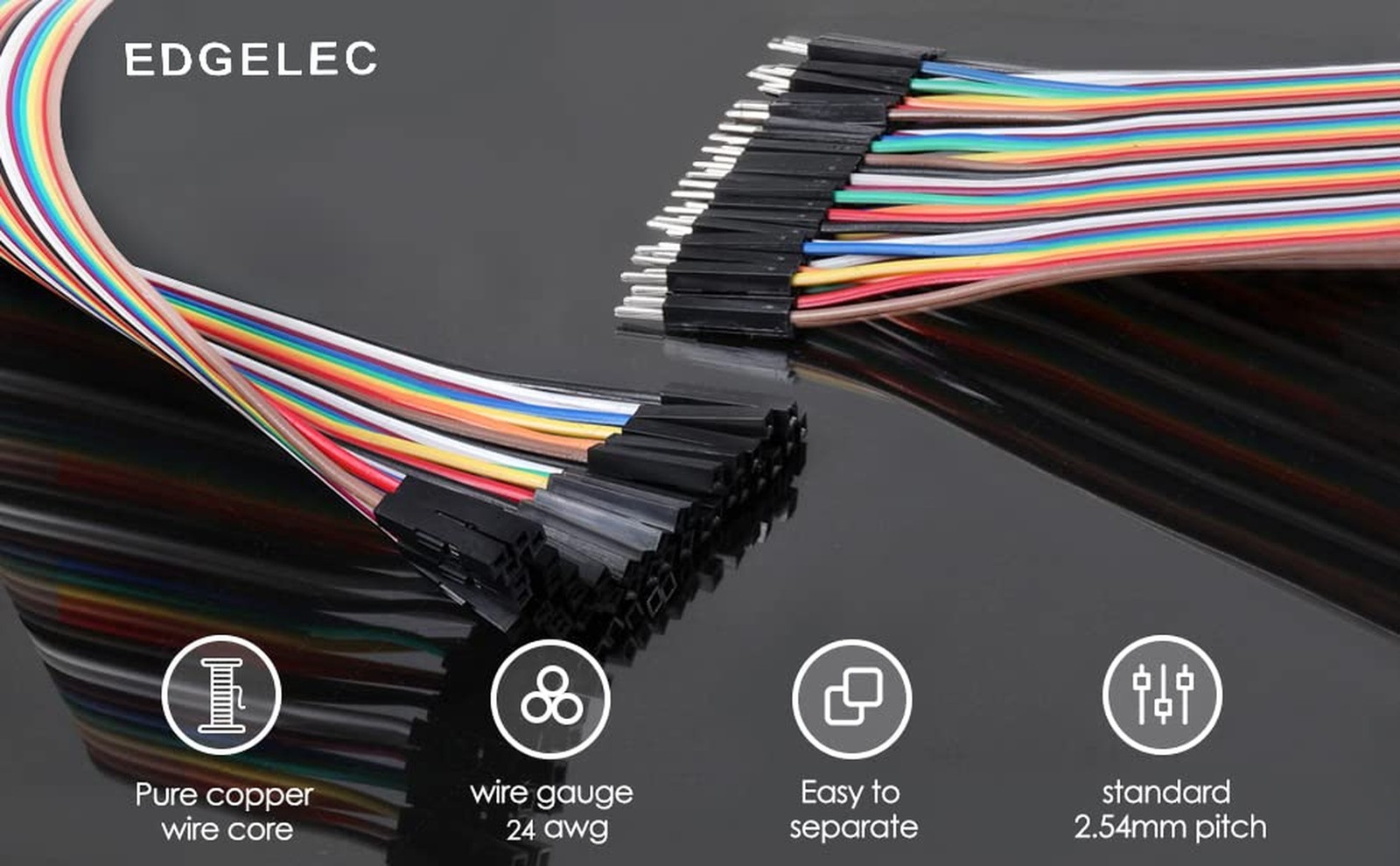 120pcs Dupont Wire 10cm 15cm 20cm 30cm 40cm 50cm 100cm Optional Breadboard Ju…