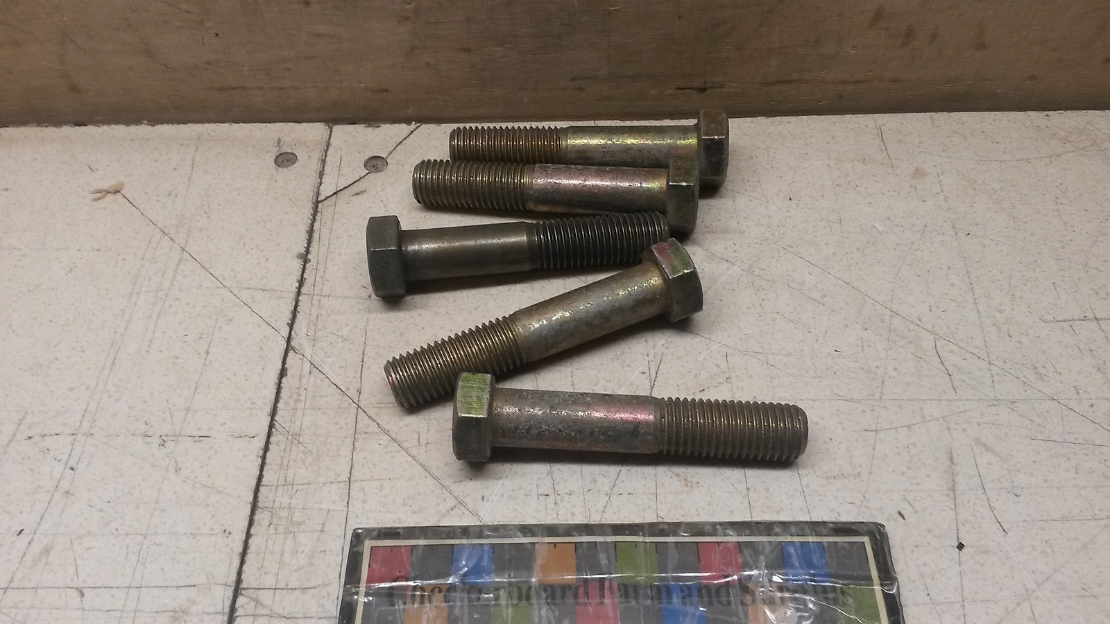 Qty-5 NOS Hex Head Cap Screw Bolt 3/4″-10 x 4″ Grade-8 UNC Zinc 5305009474358