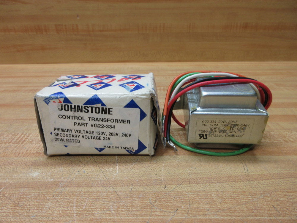 Johnstone G22-334 Control Transformer G22334