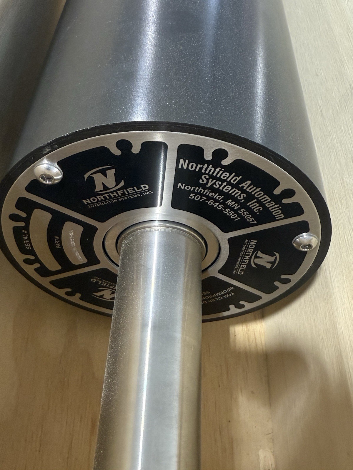 Northfield Automation Narrow Web Tension Roll Transducer Montalvo TNT Load Cell