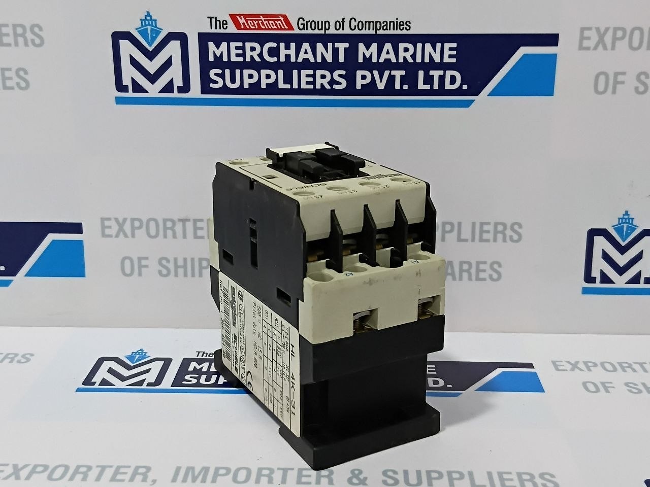Entrelec Schiele HL4K-31 Contactor Block HL 4K-31