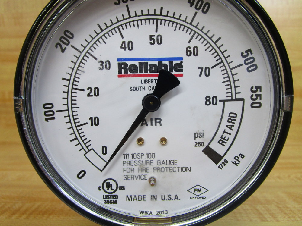 Wika 4278373 Reliable Gauge 111.10SP.100