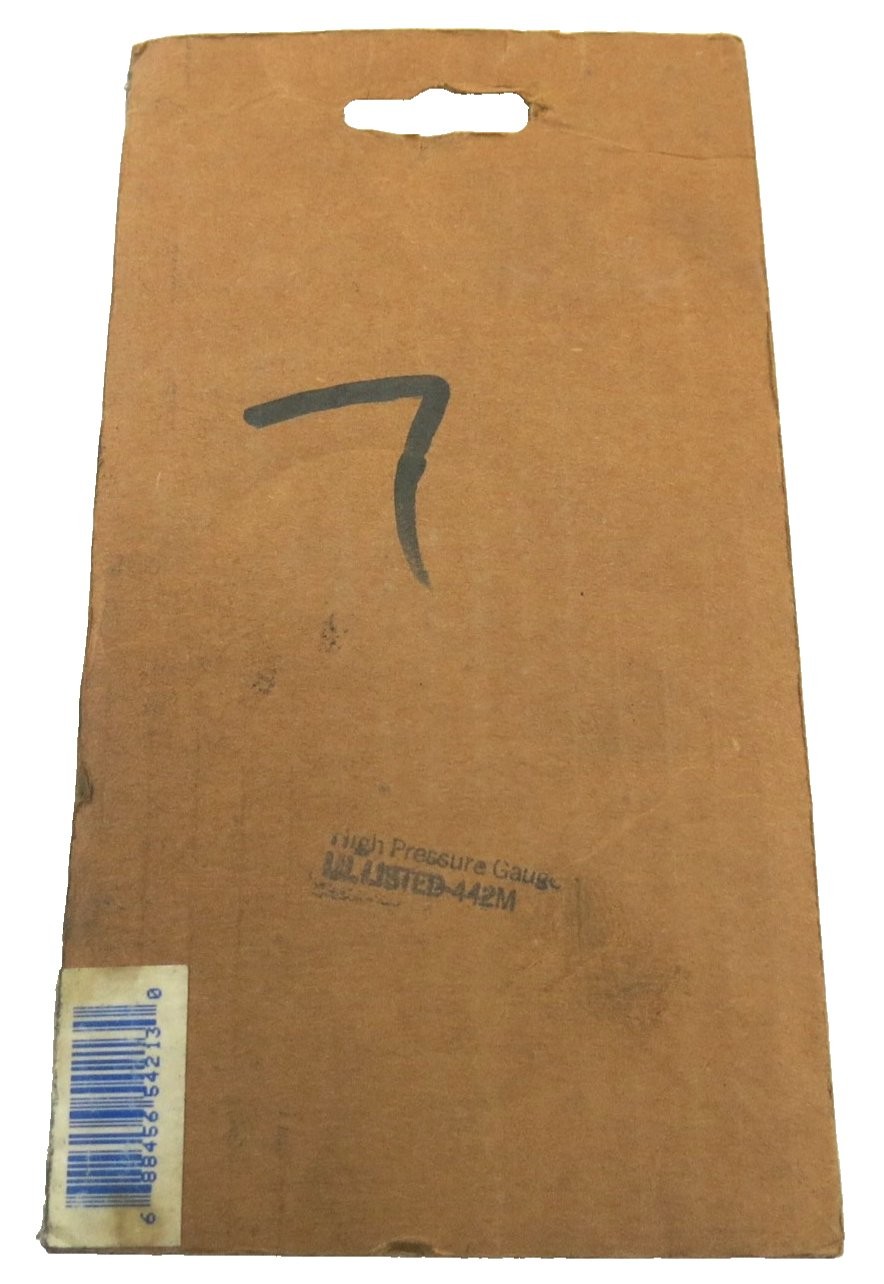 UNIWELD G7D Welding Gauge 2″ Brass 4000PSI 1/4 NPT New Sealed