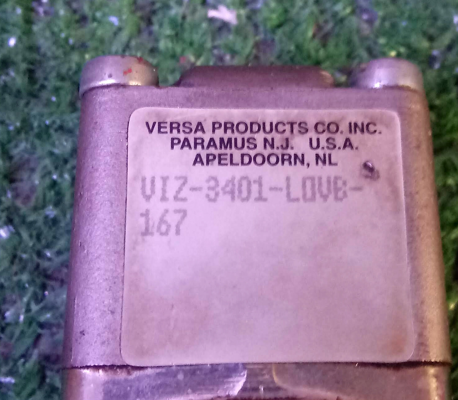 1 USED VERSA VIZ-3401-LOVB-167 LOCK-OUT VALVE ***MAKE OFFER***