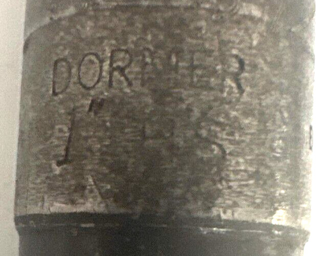 DORMER DRILL BIT 2-SPIRAL FLUTE OAL: 8-1/2″ SHANK LENGTH: 5/8″