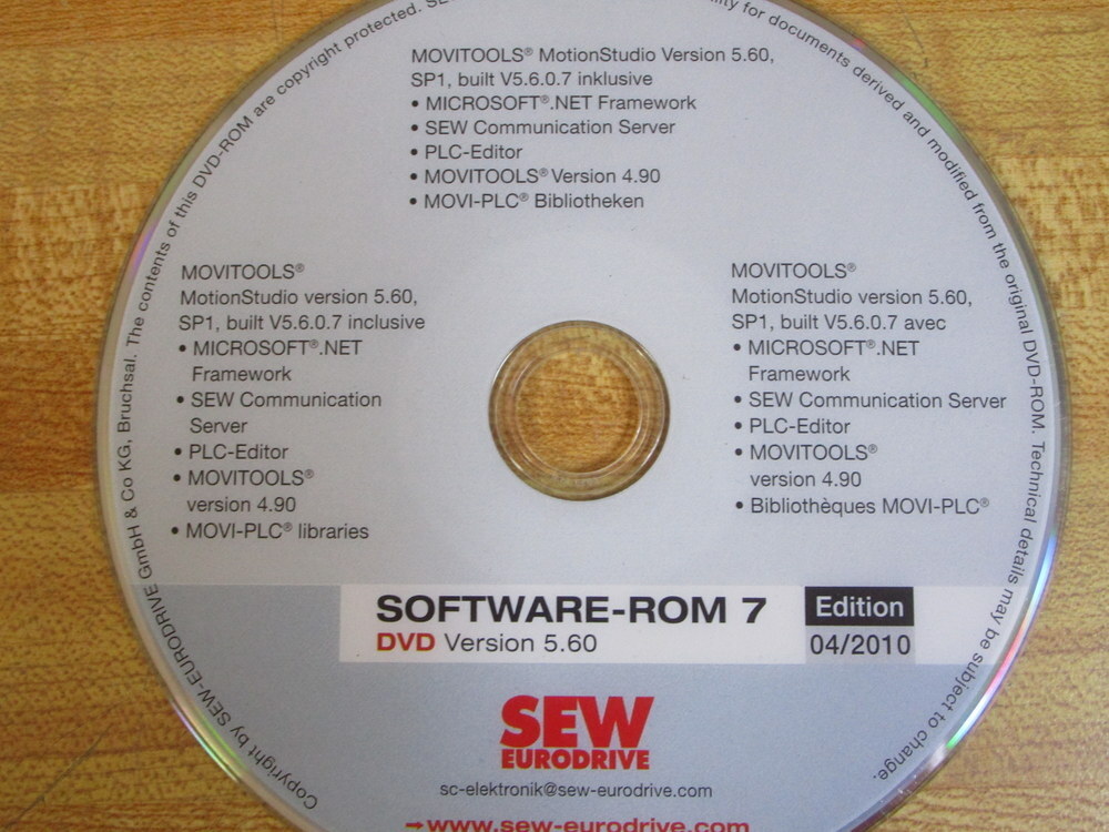 Sew-Eurodrive 1710 3010/0410 Software-Rom 7 5.60