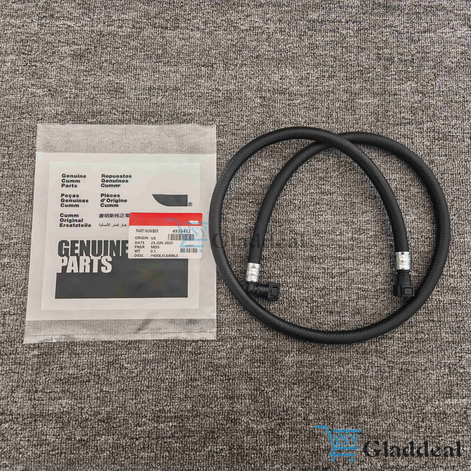 HOSE FLEXIBLE For Cummins Onan 4939472