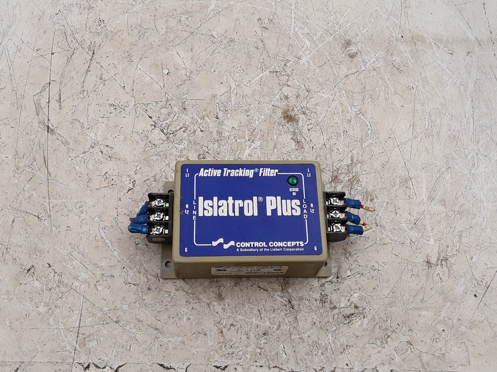 Control Concepts Active Tracking Filter Islatrol Plus IC+105