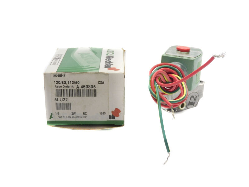 ASCO 8040H7 110/120V 1/4″ NSMP