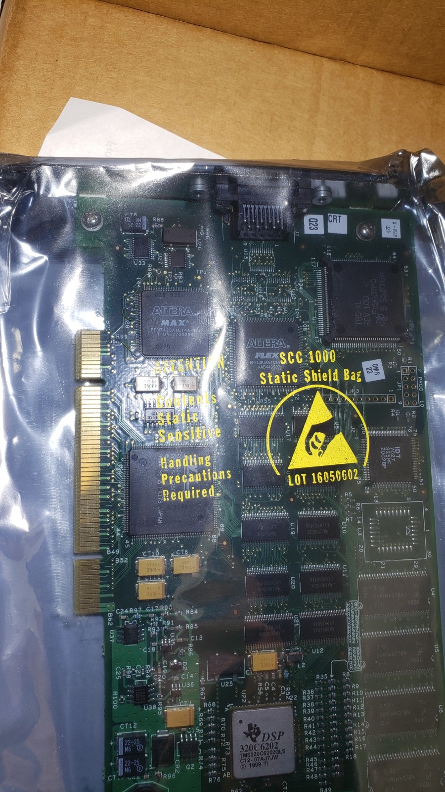 NEW NOS 2003 Texas Instruments DSP XDS560 PCI JTAG Emulator Board SN#0244001003