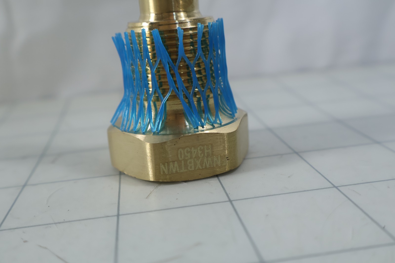 WE3575BS 3/4″ NPT Brass Thermowell 3-1/2″ Stem for Industrial Thermometer NEW