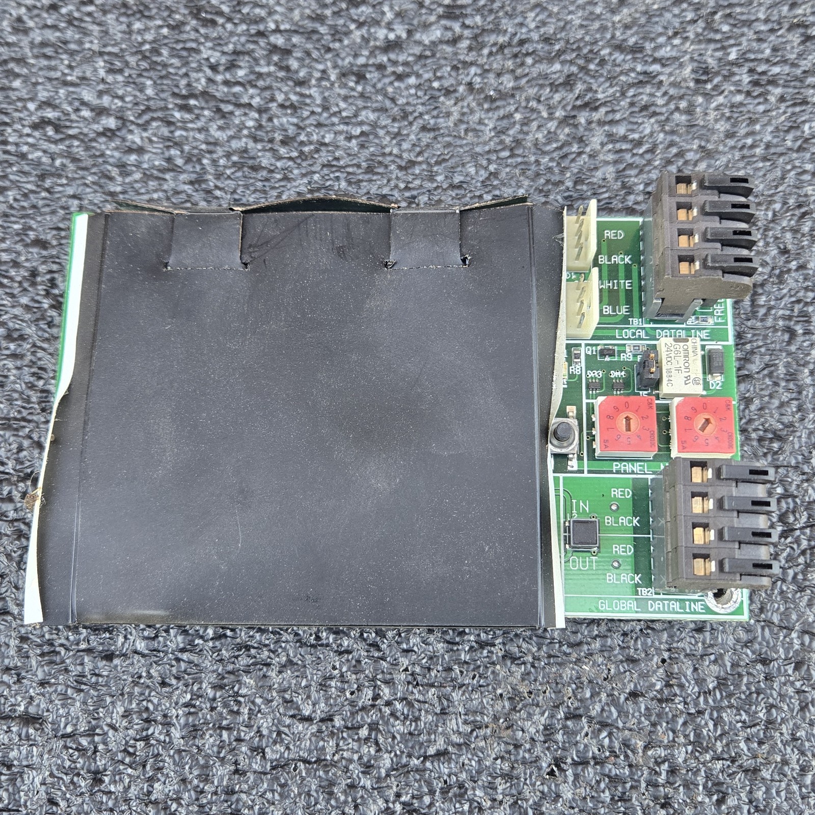 Legrand Wattstopper Board 579B403 Rev 3 Local/Global Dataline Interface & Shield