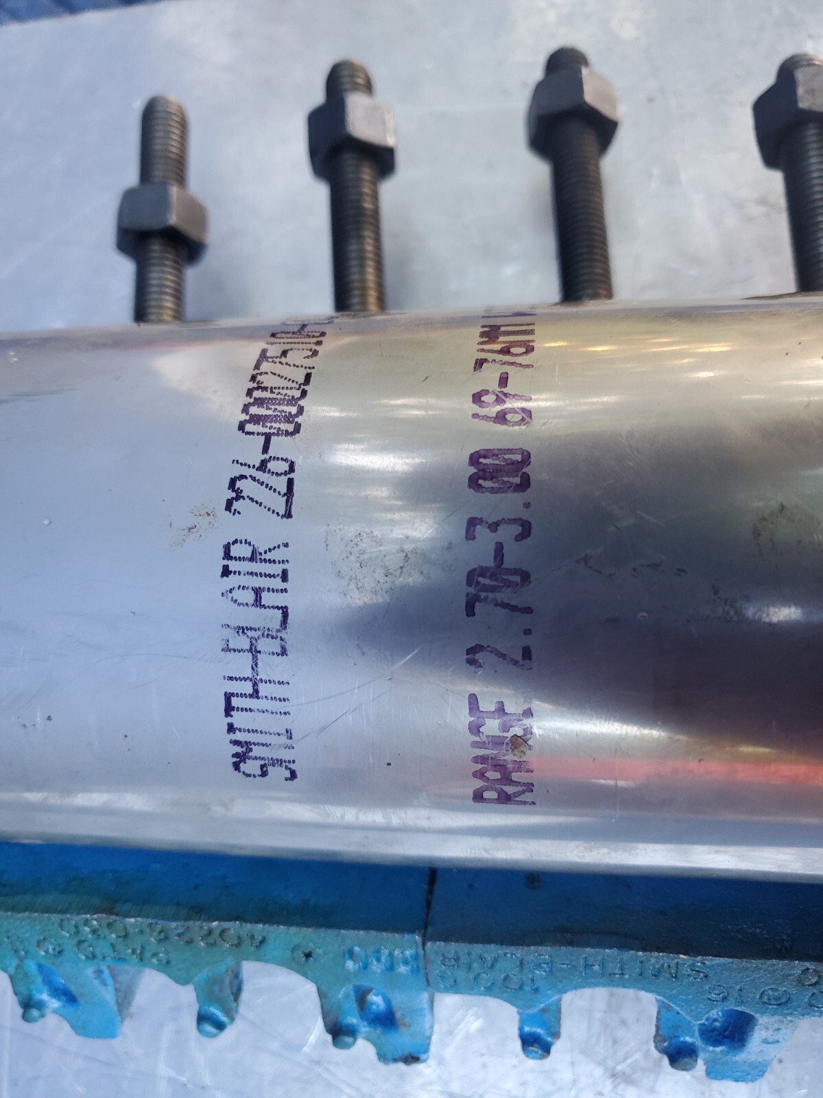 Smith Blair 226-00027510-000 10.25″ Wide Pipe Repair Clamp Full Circle Collar