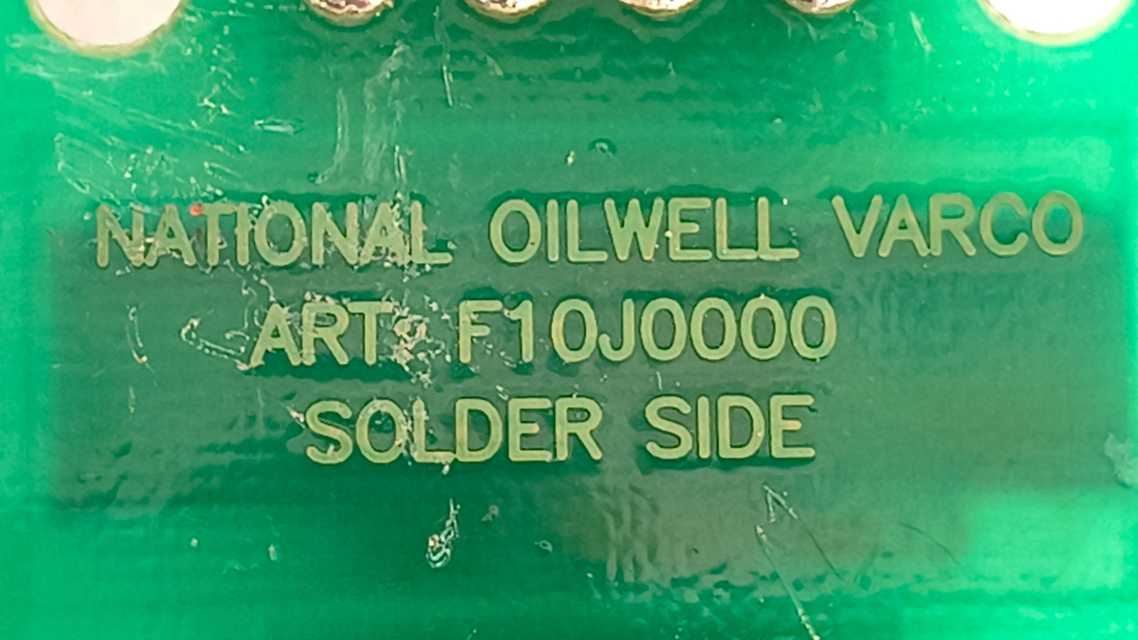 NOV F10G0000 / 10055424-001 REV 01 OPEN LOOP GATING BD / NATIONAL OILWELL VARCO