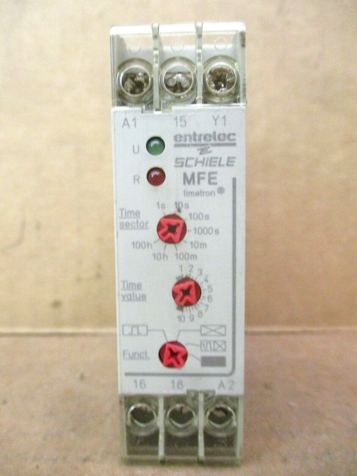 entrelec Schiele MFE TimeTron Multifunction Timer 0.05-100h 50048HM